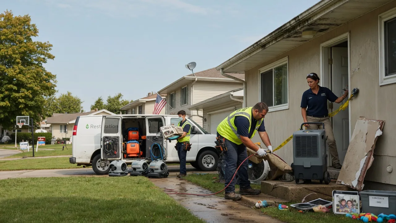 Water Damage Restoration in Cory, IN near me